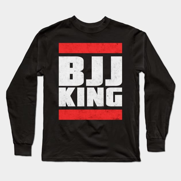 BJJ king - brazilian jiu-jitsu Long Sleeve T-Shirt by fighterswin